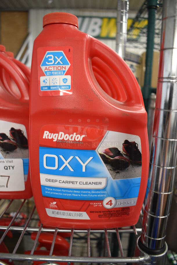 7 RugDoctor Oxy Deep Carpet Cleaner Jugs. 5x3x10. 7 Times Your Bid! - Image 2 of 3