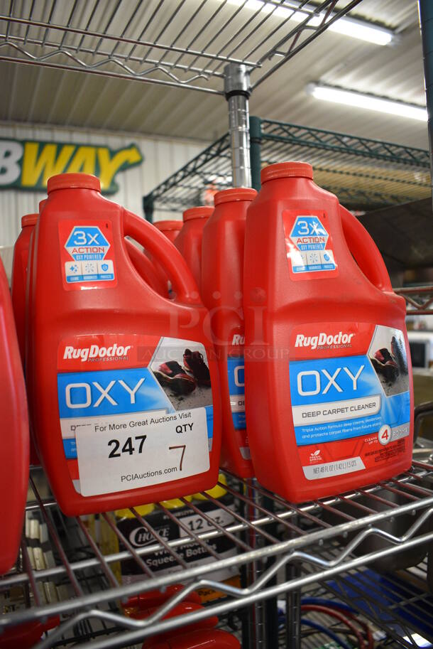 7 RugDoctor Oxy Deep Carpet Cleaner Jugs. 5x3x10. 7 Times Your Bid! - Image 3 of 3