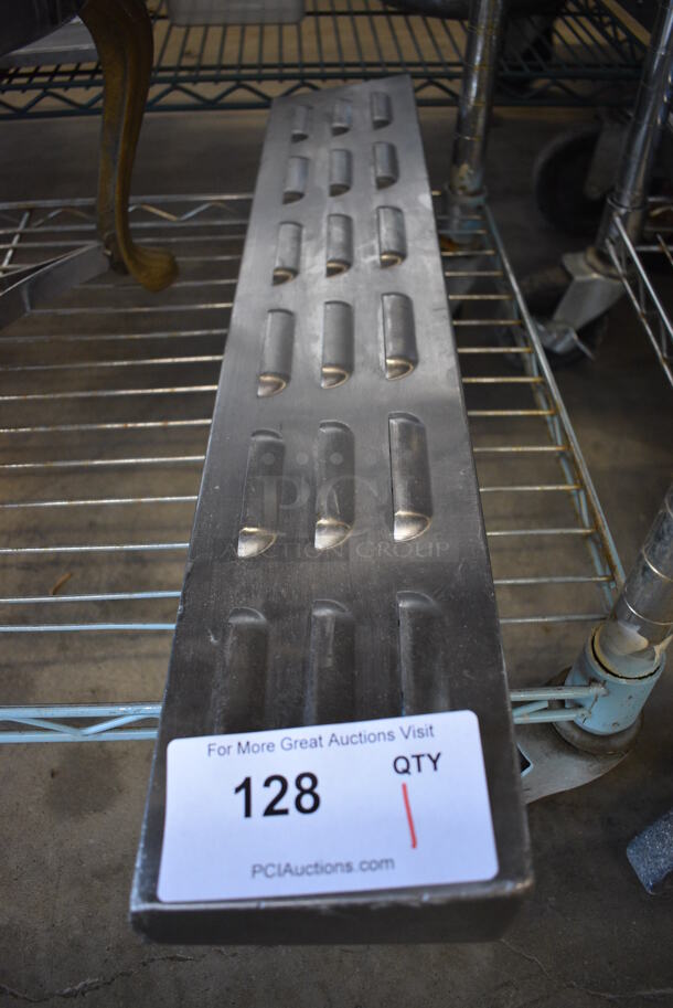 Stainless Steel Turbochef Kick Plate. 25.5x2.5x5