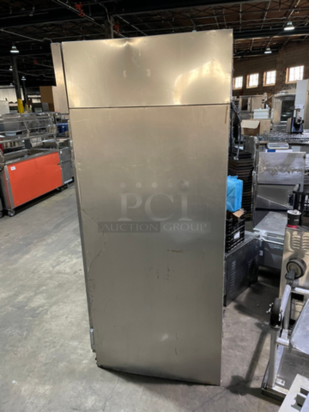 Continental Commercial Single Door Reach In Freezer! All Stainless Steel! Model DL1FE Serial 14549141! 115V 1Phase! - Image 3 of 9