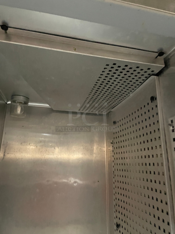 Continental Commercial Single Door Reach In Freezer! All Stainless Steel! Model DL1FE Serial 14549141! 115V 1Phase! - Image 6 of 9