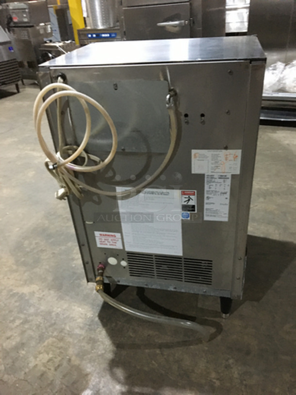 Ice-O-Matic Commercial Under The Counter Ice Making Machine! Model ICEU220HA1 Serial 07071280013226! 115V 1Phase! On Legs!
 - Image 3 of 9