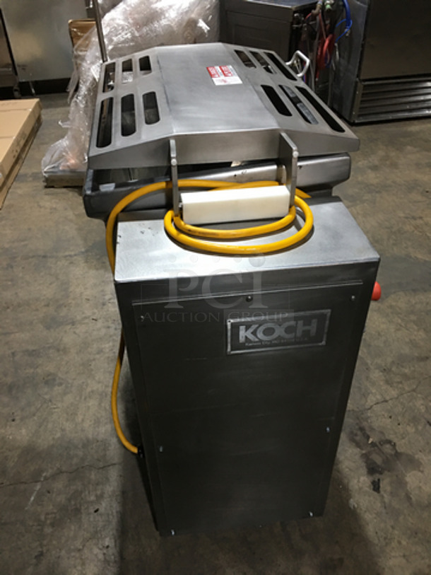 GREAT! Koch Commercial Floor Style Meat Seasoning/Mixing Tumbler! All Stainless Steel! On Casters! - Image 3 of 9