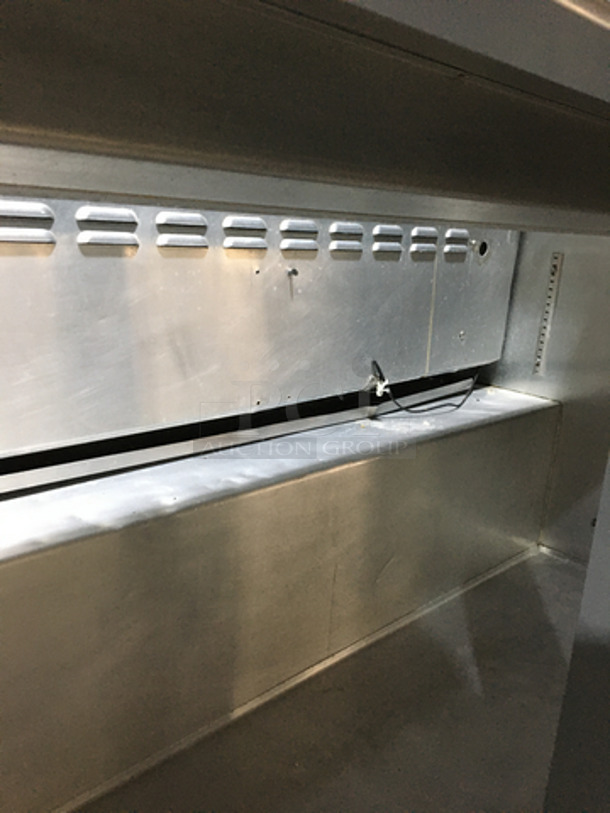Continental Commercial Refrigerated Sandwich Prep Table! With 2 Door Underneath Storage Space! All Stainless Steel! On Commercial Casters! - Image 6 of 7
