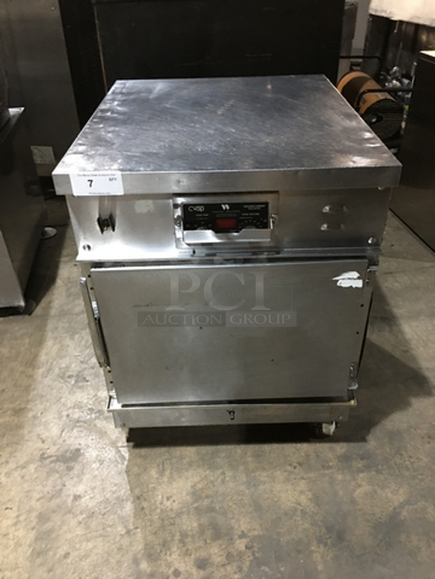 Winston Industries Commercial Food Warming/Holding Cabinet! 4000A Series! All Stainless Steel! On Casters!  - Image 1 of 11