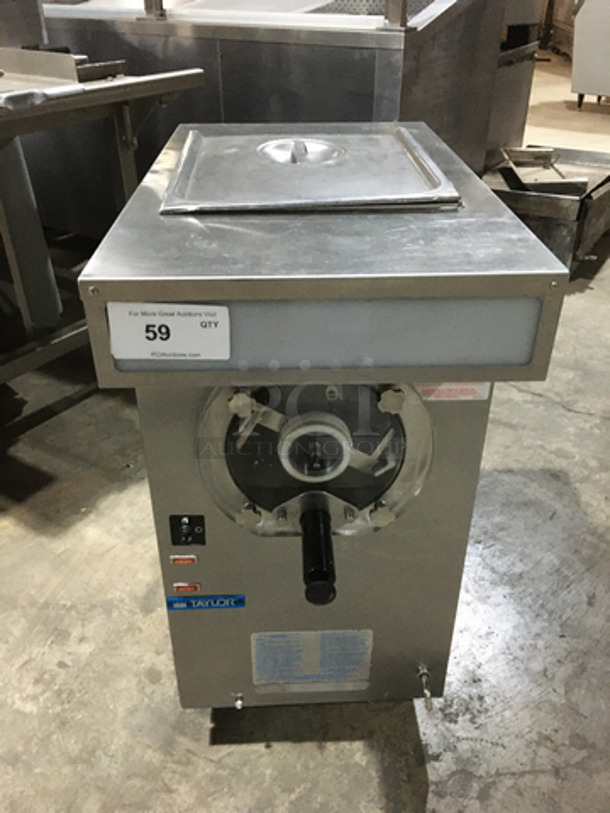 AWESOME! LATE MODEL Taylor Commercial Countertop Frozen Beverage Machine! All Stainless Steel! Model 38427 Serial K6093524! 208/230V 1Phase!
