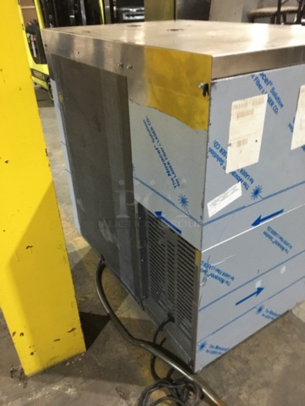 Perlick Commercial Single Door Bar Back Cooler! All Stainless Steel! Model BBS36RO Serial 783465! 115V 1Phase! On Legs! - Image 3 of 8