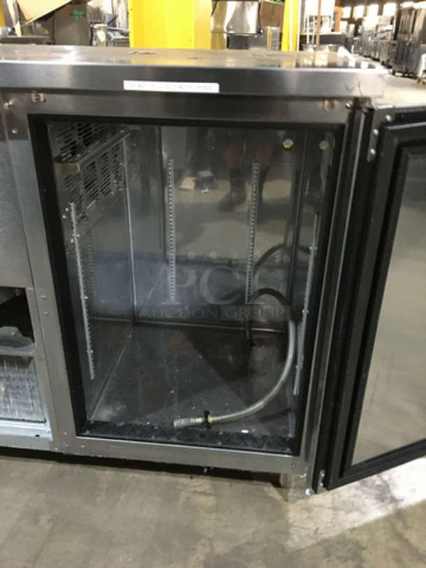 Perlick Commercial Single Door Bar Back Cooler! All Stainless Steel! Model BBS36RO Serial 783465! 115V 1Phase! On Legs! - Image 5 of 8