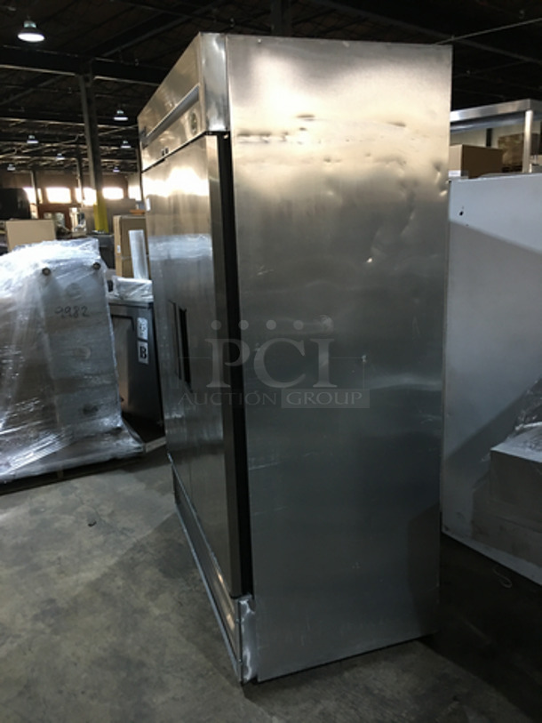 True Commercial 2 Door Reach In Freezer! All Stainless Steel! With Poly Coated Racks! Model T49F Serial 6514157! 115V 1Phase! - Image 3 of 8