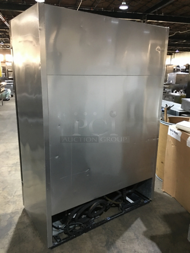 True Commercial 2 Door Reach In Freezer! All Stainless Steel! With Poly Coated Racks! Model T49F Serial 6514157! 115V 1Phase! - Image 4 of 8