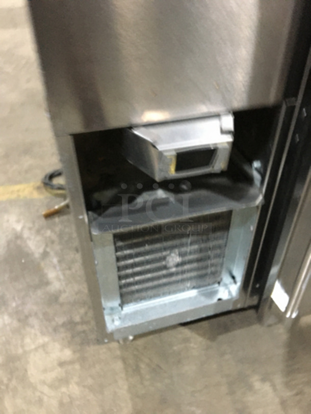 Perlick Commercial Single Door Bar Back Cooler! All Stainless Steel! Model BBS36RO Serial 783465! 115V 1Phase! On Legs! - Image 7 of 8