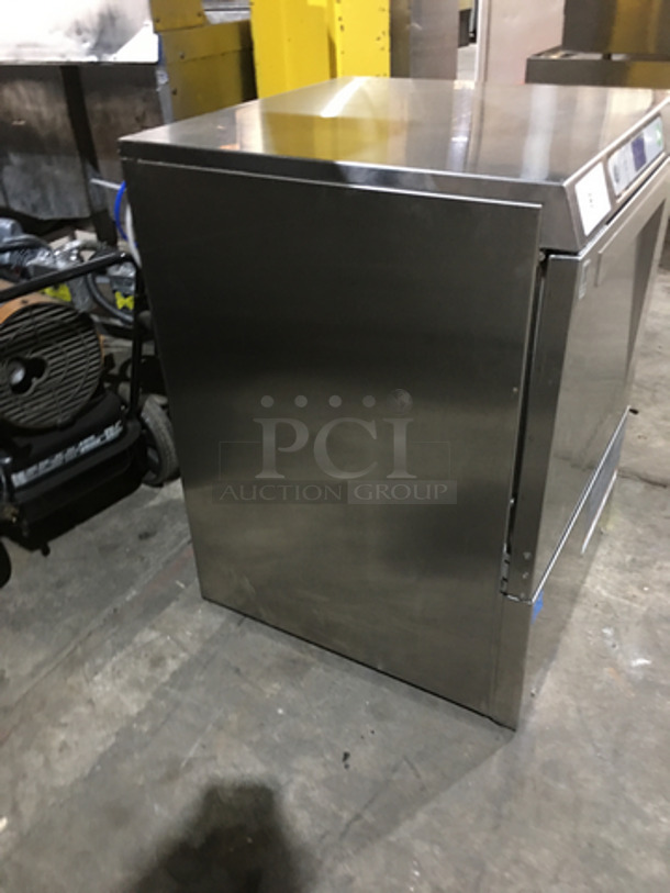 Sweet! Hobart New Body Style Under The Counter Dish Washer! With Dish Rack! All Stainless Steel! Model LXEC! 120V 1Phase! - Image 3 of 9