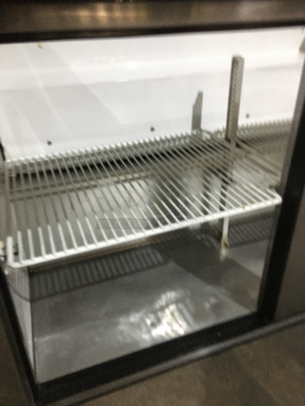 True Commercial Refrigerated Sandwich/Salad Prep Table! With 2 Doors Underneath Storage Space! With Poly Coated Racks! All Stainless Steel! Model TSSU4818MB Serial 5272463! 115V 1Phase! On Commercial Casters! - Image 6 of 10