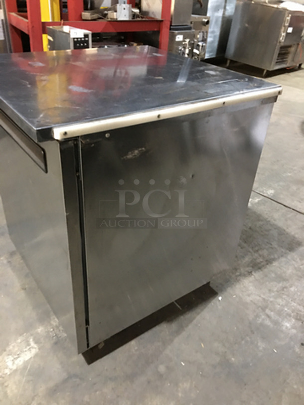 FAB! Delfield Commercial Single Door Refrigerated Lowboy! All Stainless Steel! Model 406STARCCT Serial 1303152000453! 115V 1Phase! On Commercial Casters! - Image 2 of 8