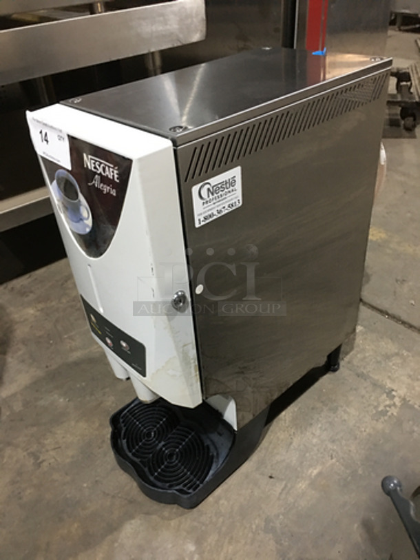 Nescafe Commercial Countertop Hot Beverage Dispenser! All Stainless Steel! - Image 2 of 4