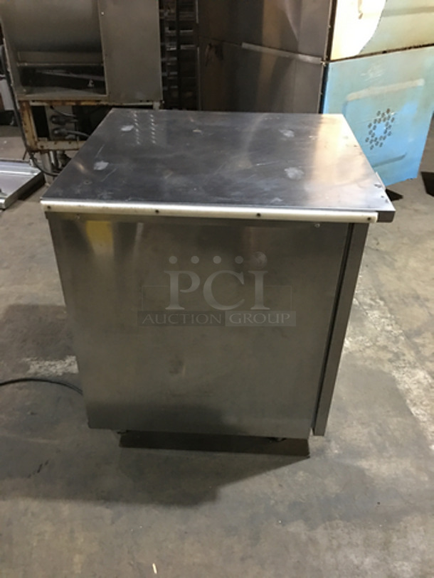 FAB! Delfield Commercial Single Door Refrigerated Lowboy! All Stainless Steel! Model 406STARCCT Serial 1303152000453! 115V 1Phase! On Commercial Casters! - Image 3 of 8