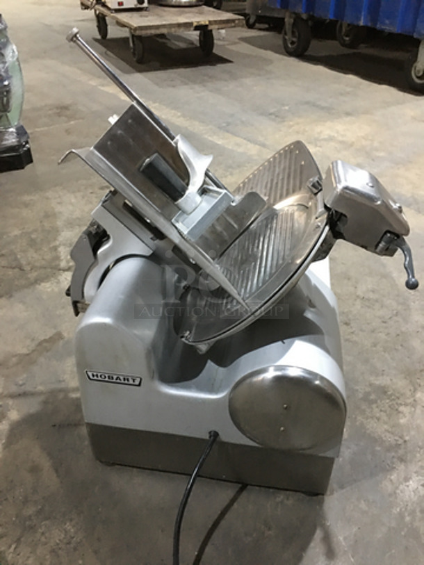 Hobart Commercial Countertop Deli Meat Slicer! All Stainless Steel! Model 1812 Serial 561060460! 120V 1Phase! - Image 4 of 9