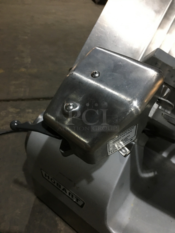 Hobart Commercial Countertop Deli Meat Slicer! All Stainless Steel! Model 1812 Serial 561060460! 120V 1Phase! - Image 8 of 9