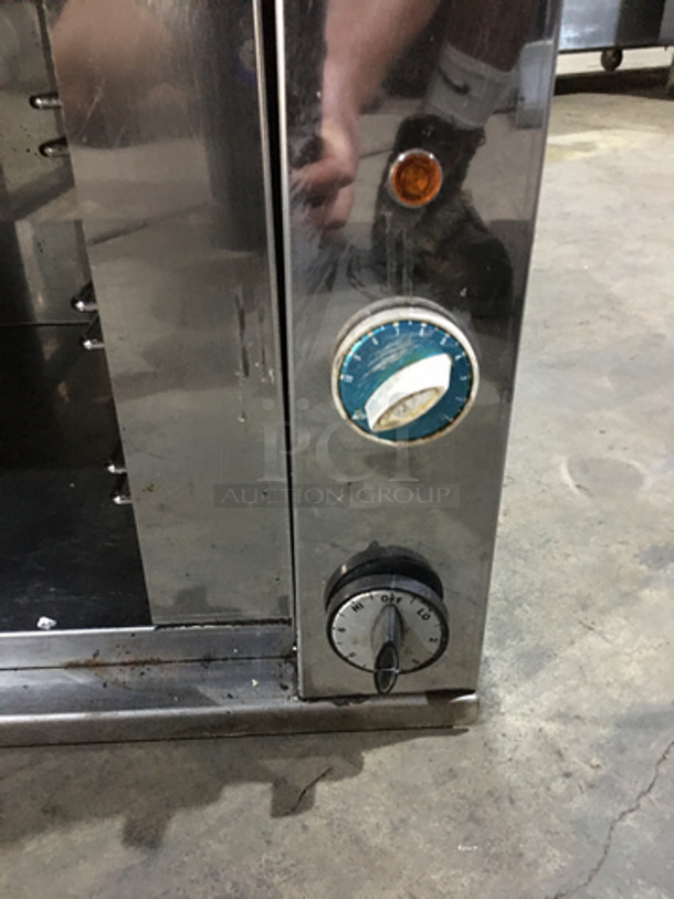 Milantoast Commercial Countertop Toaster Oven! With View Through Door! All Stainless Steel! Model 25000! 230V!
 - Image 6 of 8