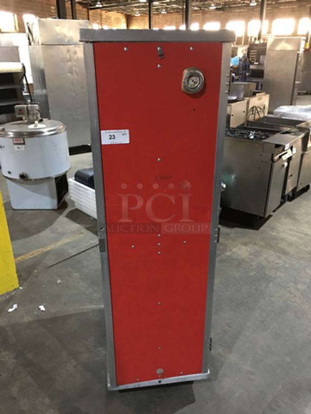 Cres Cor One Door Enclosed Food Transport Cabinet! Holds Full Size Sheet Pans! On Commercial Casters! - Image 1 of 6
