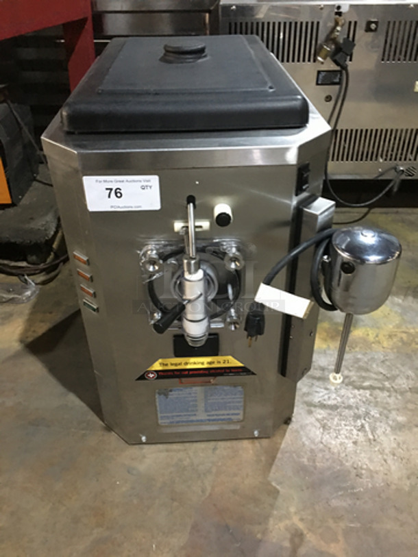 Taylor Commercial Counter Top Margarita/Slush/Coolatta Machine! With Milk Shake Blender Attachment! All Stainless Steel Body! Model 43012 Serial J7051614!