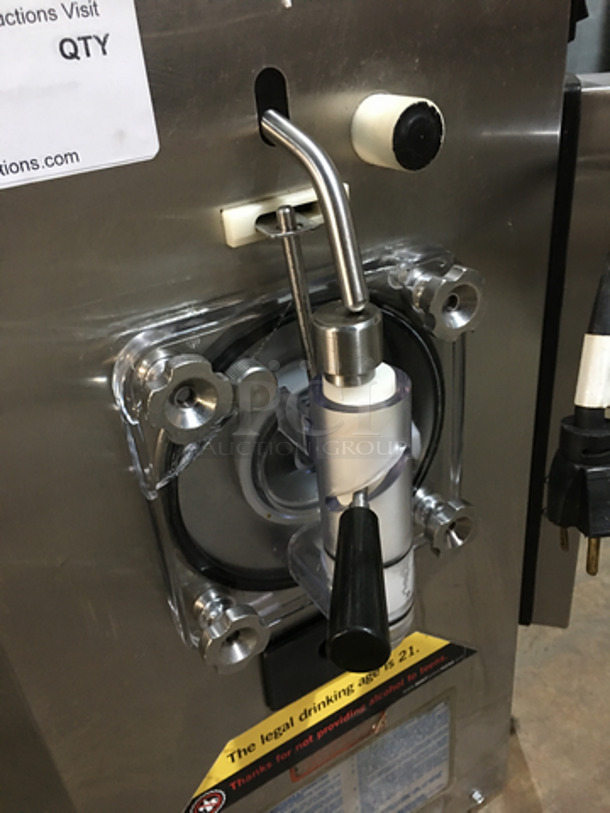 Taylor Commercial Counter Top Margarita/Slush/Coolatta Machine! With Milk Shake Blender Attachment! All Stainless Steel Body! Model 43012 Serial J7051614! - Image 6 of 9