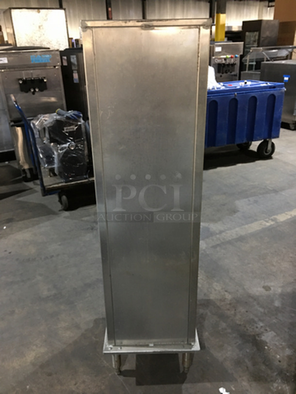 Lockwood One Door Enclosed Food Transport Cabinet! All Stainless Steel! On Legs! - Image 4 of 7