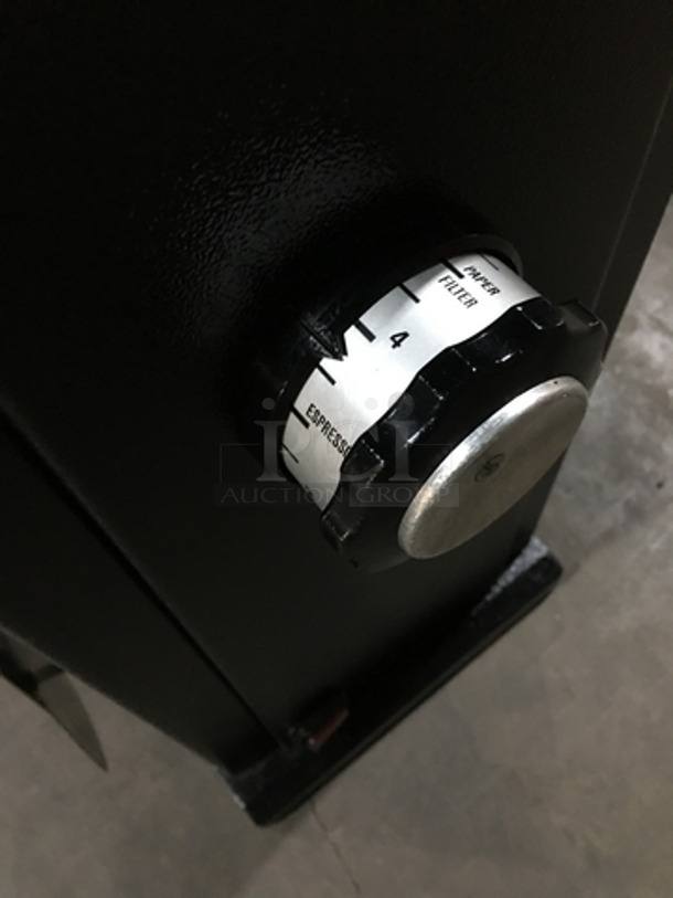 FAB! 2015 LATE MODEL! Ditting Commercial Coffee Bean Grinder Machine! Model KR1203 Serial 2020014111! 120V 1 Phase! - Image 6 of 8