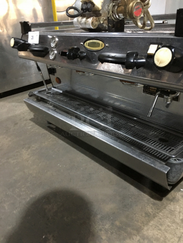 NICE! La Marzocco Stainless Steel Commercial Countertop Dual Espresso Machine! With Steam Wand! Model GB/53EE/H Serial GB3562! 208/240V 1Phase! - Image 5 of 9