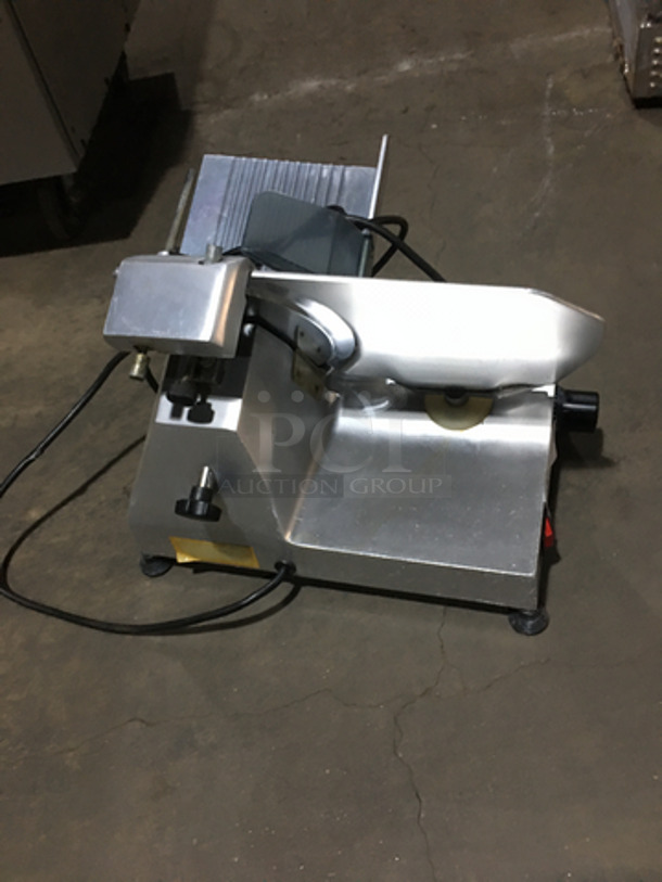 All Stainless Steel Commercial Countertop Deli Meat Slicer! On Legs!  - Image 2 of 7