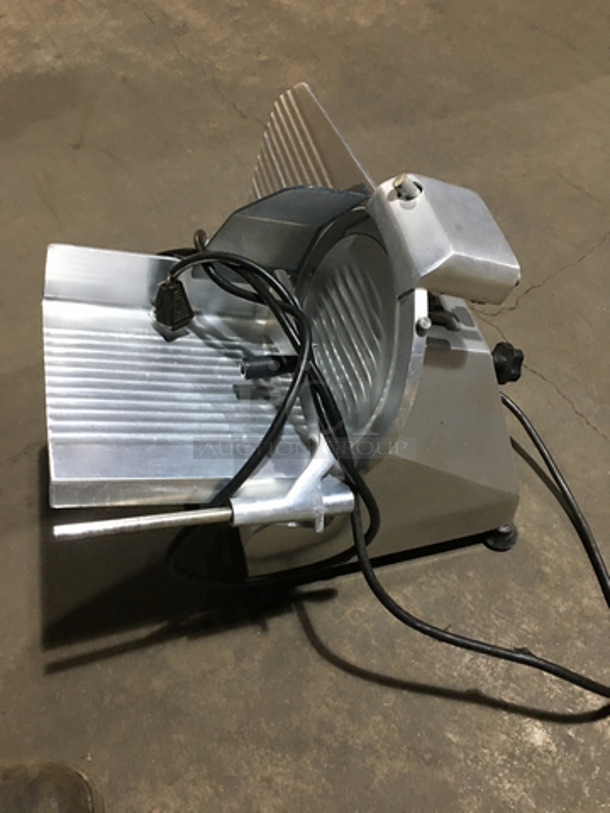 All Stainless Steel Commercial Countertop Deli Meat Slicer! On Legs!  - Image 4 of 7