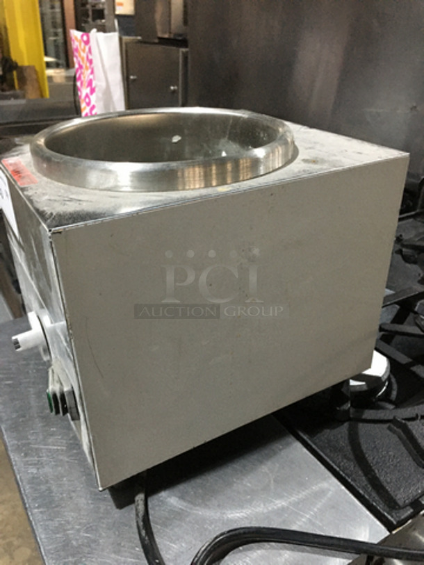 Carnival King Commercial Cheese Warmer! All Stainless Steel! Model 382RWLL35 Serial 382RWLL3519100007! 120V! - Image 2 of 7