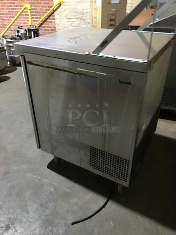 Turbo Air Commercial One Door Lowboy/Worktop Cooler! M3 Series! Model MUR28 Serial K9U2R03032! 115V 1Phase! On Legs! - Image 4 of 8