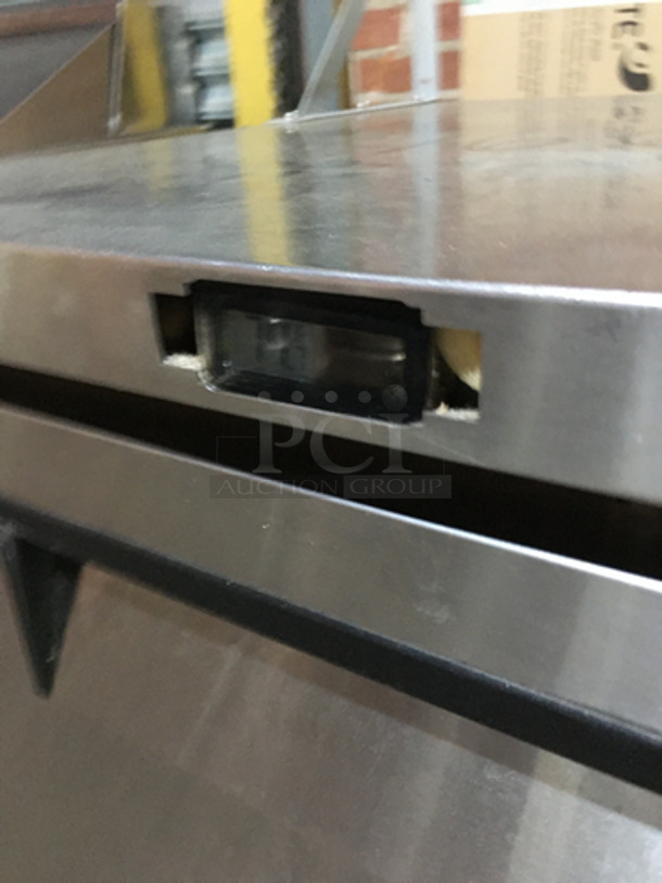 Turbo Air Commercial One Door Lowboy/Worktop Cooler! M3 Series! Model MUR28 Serial K9U2R03032! 115V 1Phase! On Legs! - Image 7 of 8