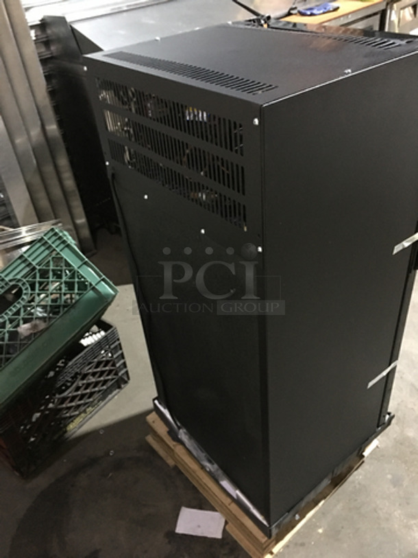 OUT OF THE BOX! SCRATCH-N-DENT! Beverage Air Commercial Countertop Reach In Freezer Merchandiser! With Poly Coated Racks! Model CTF31B Serial CTF301052016054! 115V! - Image 4 of 9