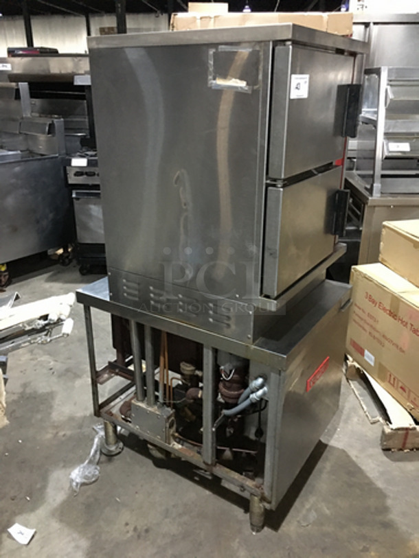 Vulcan Commercial Electric Powered Dual Cabinet Steamer! All Stainless Steel! Model VSX24E Serial 271095042! 208/115V 1/3Phase! On Legs! - Image 3 of 9