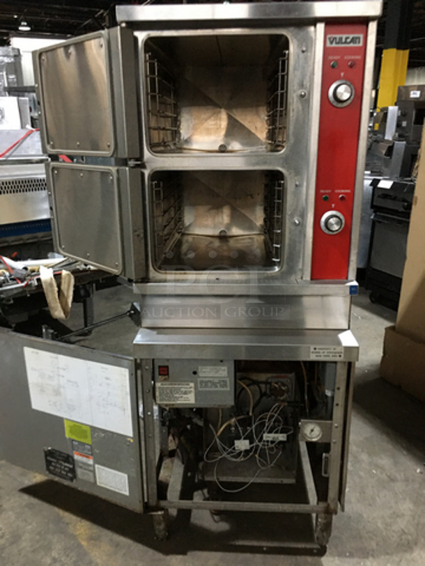Vulcan Commercial Electric Powered Dual Cabinet Steamer! All Stainless Steel! Model VSX24E Serial 271095042! 208/115V 1/3Phase! On Legs! - Image 5 of 9