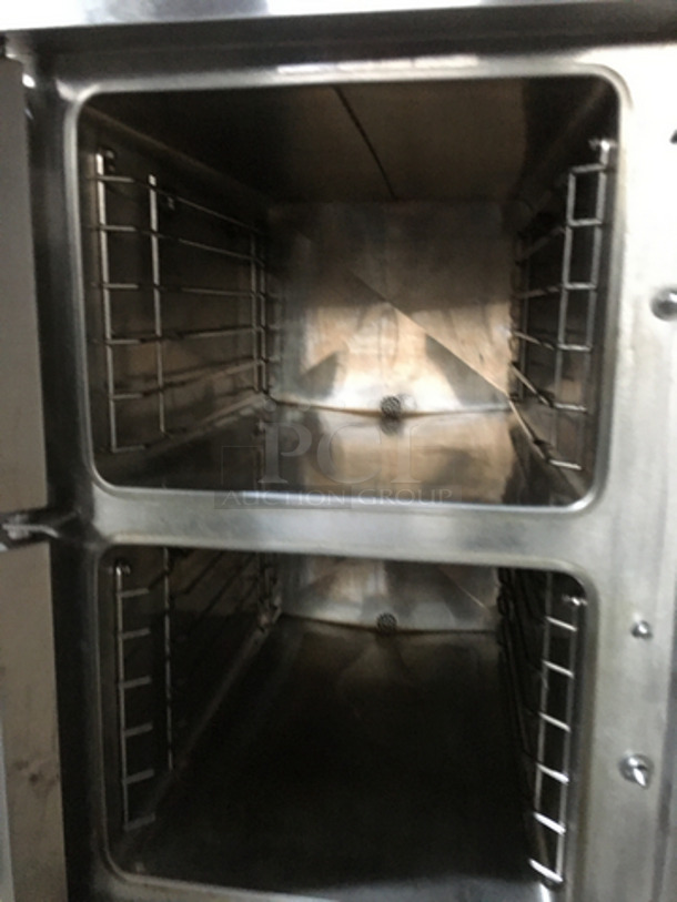 Vulcan Commercial Electric Powered Dual Cabinet Steamer! All Stainless Steel! Model VSX24E Serial 271095042! 208/115V 1/3Phase! On Legs! - Image 6 of 9