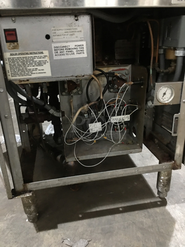Vulcan Commercial Electric Powered Dual Cabinet Steamer! All Stainless Steel! Model VSX24E Serial 271095042! 208/115V 1/3Phase! On Legs! - Image 7 of 9