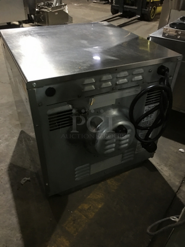Merrychef Commercial Countertop Rapid Cook Oven! With Digital Touch Controls! All Stainless Steel! Model EIKONE4 Serial 1206213090561! 208/240V! - Image 4 of 9