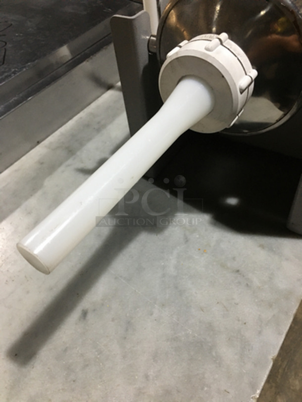 Bimg Commercial Floor Style Sausage Stuffer! All Stainless Steel! Model EL.102 Serial 000043! - Image 6 of 9