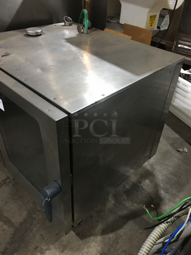 Rational Commercial Natural Gas Powered Rational Combi Oven! Self Cooking Center! With View Through Door! All Stainless Steel! Model SCC61G Serial G61SG10072223873!
 - Image 3 of 9