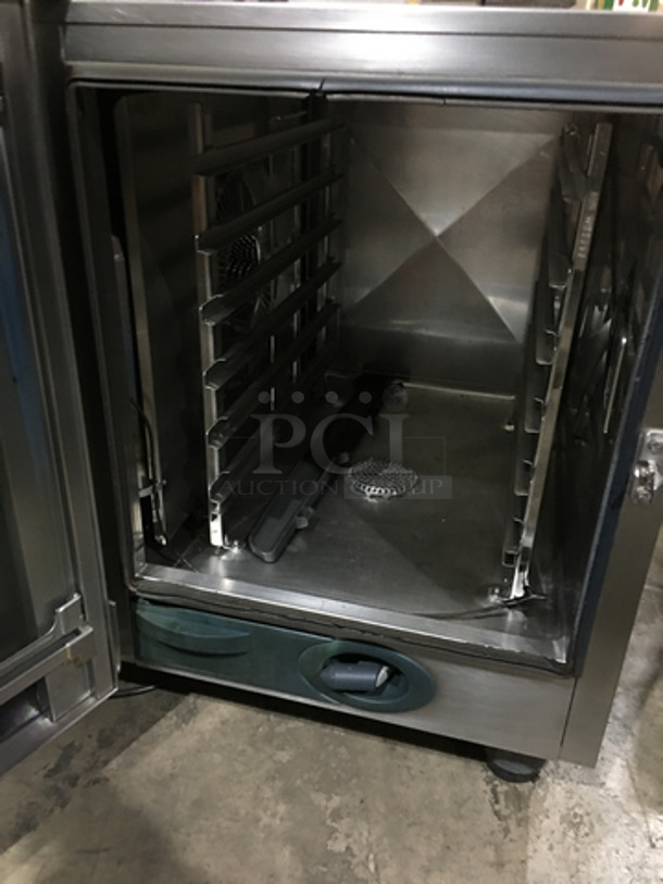 Rational Commercial Natural Gas Powered Rational Combi Oven! Self Cooking Center! With View Through Door! All Stainless Steel! Model SCC61G Serial G61SG10072223873!
 - Image 5 of 9