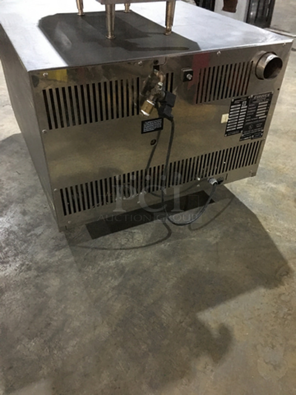 Euroven Commercial Electric Powered Combi Convection Oven! With View Through Door! All Stainless Steel! Model US04UNO2 Serial 04US80009! 208V 3Phase!
 - Image 4 of 8