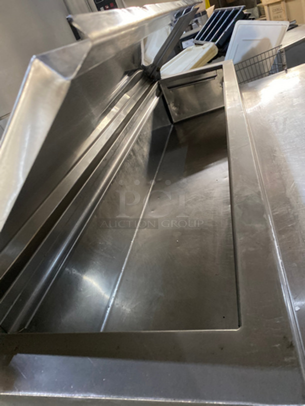 Marsal Commercial Refrigerated Pizza Prep Table! With Single Door Storage Space! With 2 Drawers Underneath! All Stainless Steel! On Commercial Casters! - Image 9 of 11