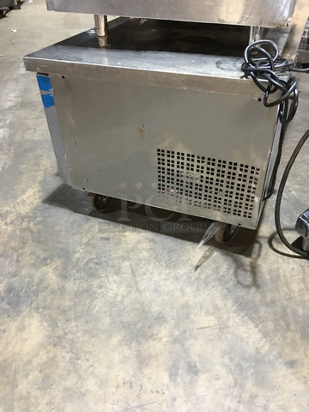 2017 Atosa 72 Inch 4 Drawer Refrigerated Chef Base! Model MGF8453GR! All S.S.! On Commercial Casters! 115V 1 Phase! - Image 3 of 8