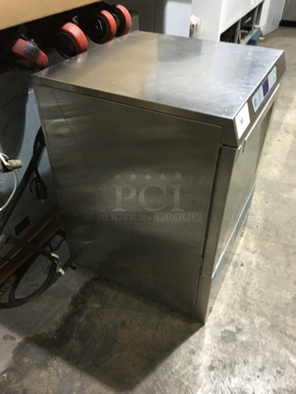 Sweet! Hobart New Body Style Under The Counter Dish Washer! With Dish Rack! All Stainless Steel! Model LXEC Serial 231178588! 120V 1Phase!
 - Image 3 of 9