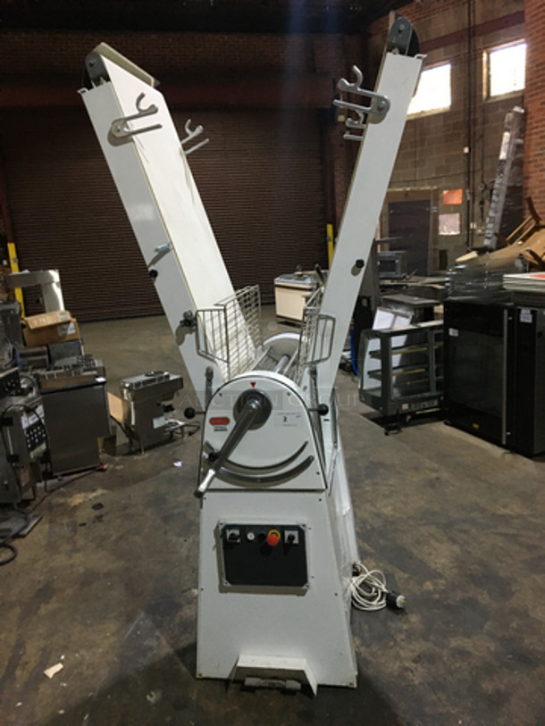 BEAUTIFUL! Real Forni Commercial Floor Style Heavy Duty Dough Sheeter! 