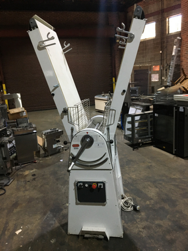 BEAUTIFUL! Real Forni Commercial Floor Style Heavy Duty Dough Sheeter!  - Image 1 of 11