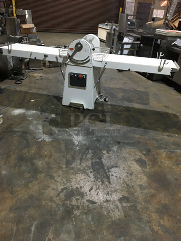 BEAUTIFUL! Real Forni Commercial Floor Style Heavy Duty Dough Sheeter!  - Image 2 of 11